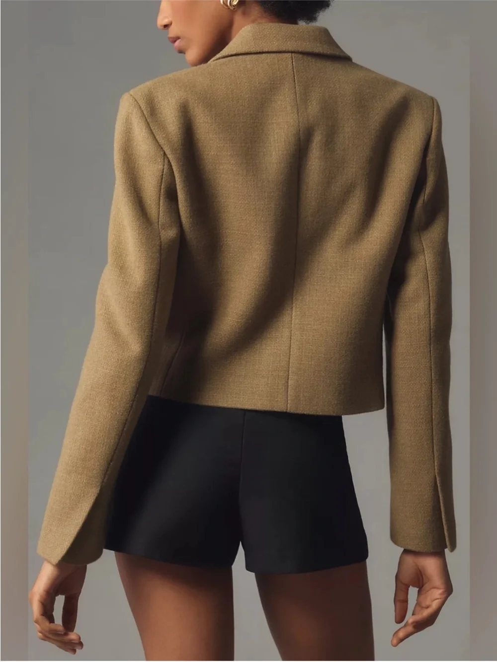 NWT By Anthropologie Cropped Blazer size 4 - Picture 4 of 11